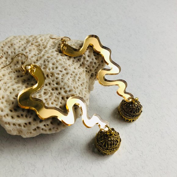 Tanha River Bends- Gold Mirror - Picture 8 of 8